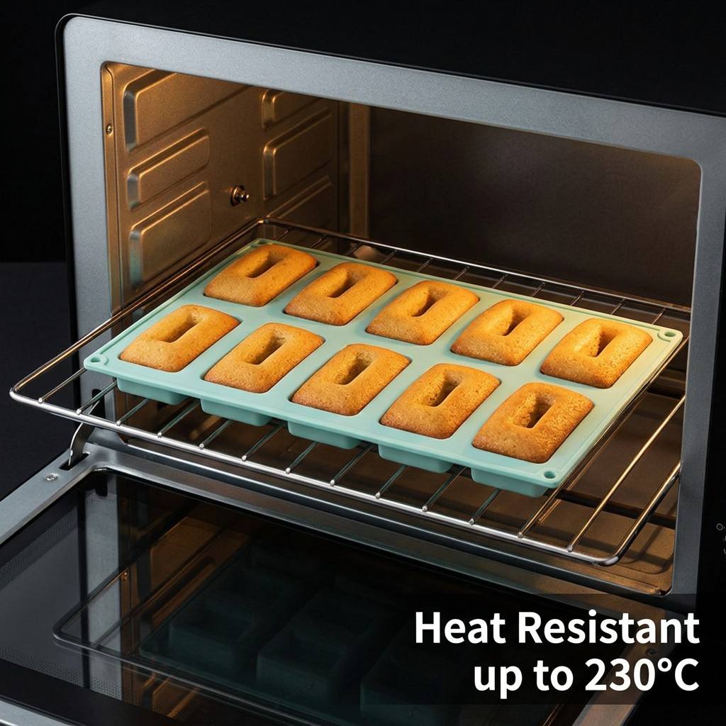 Soap Making Bar - Moule de cuisson rectangulaire en silicone