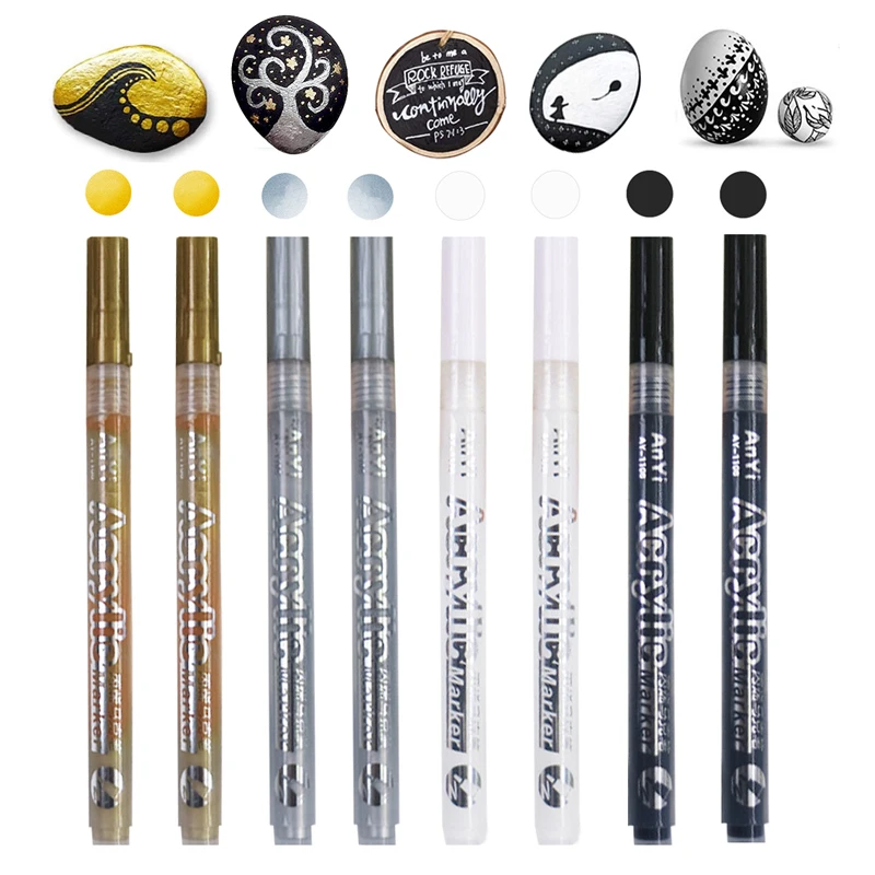 Copic Marker Classic - Stylo de peinture acrylique blanche 3