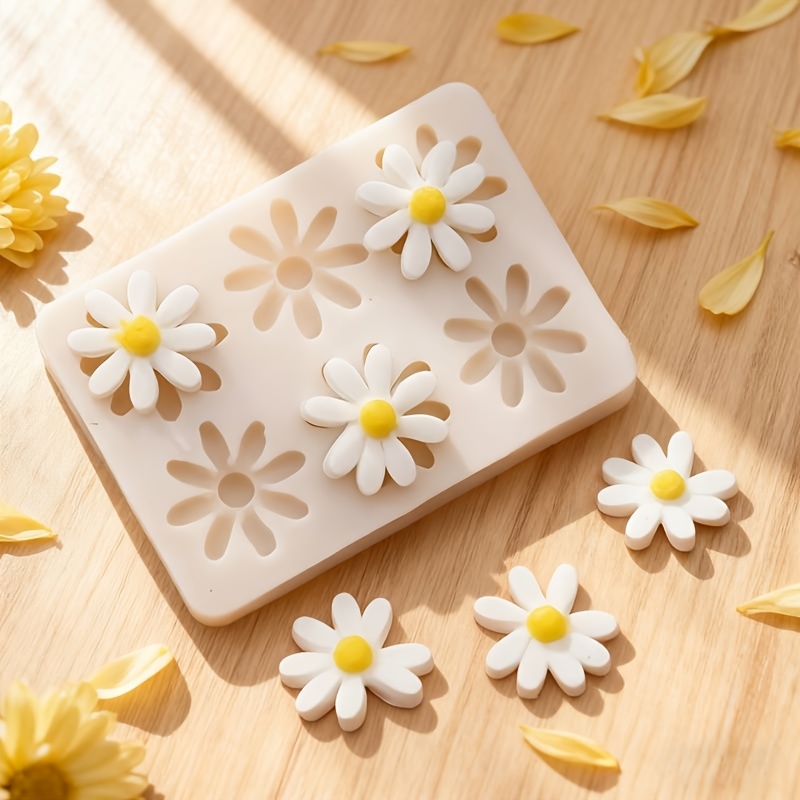 Soap Making Bar - Moule en silicone 3D marguerite tournesol
