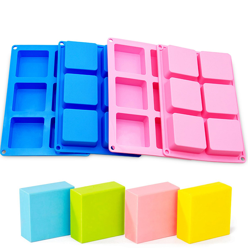 Soap Making Bar - Moule à savon carré en silicone