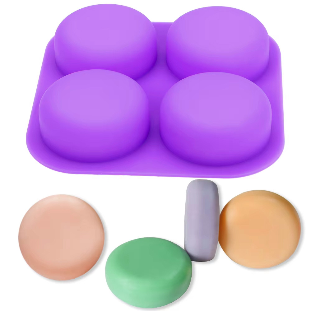 Soap Making Bar - 1-2 Moules en silicone réutilisables à