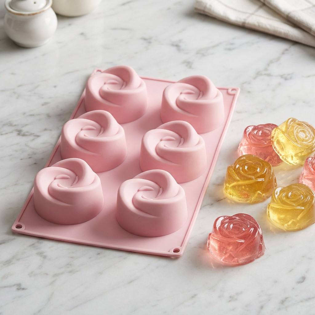 Soap Making Bar - Moule en silicone 6 cavités en