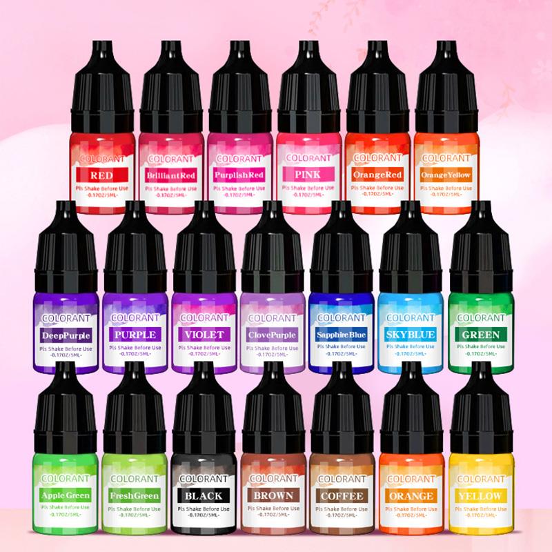Soap Making Ingredient - 5 ml/bouteille bougie cire Pigment Colorant