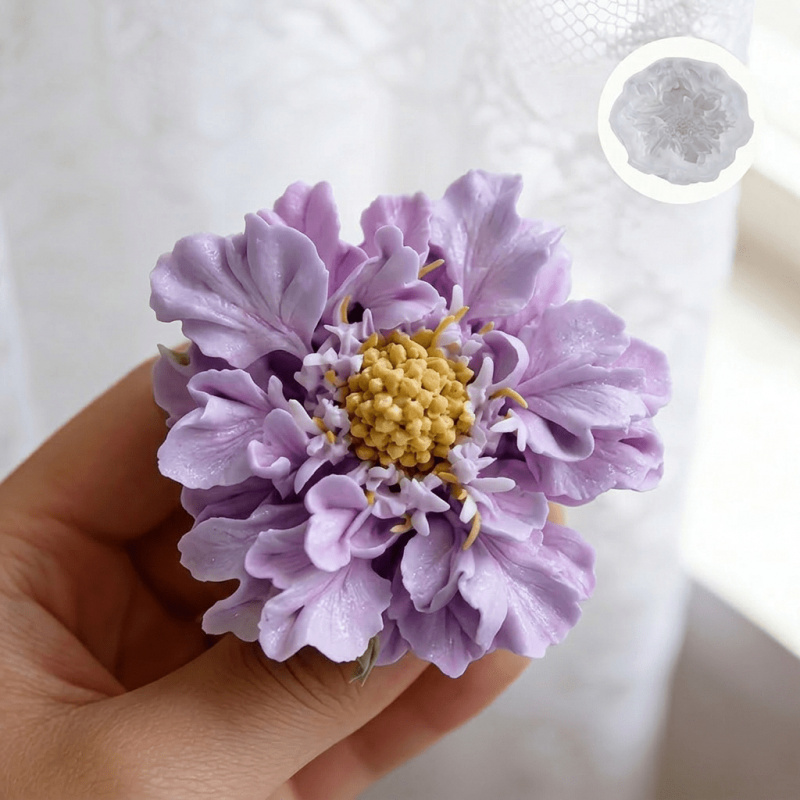 Soap Making Bar - 1 moule en silicone pour fleurs
