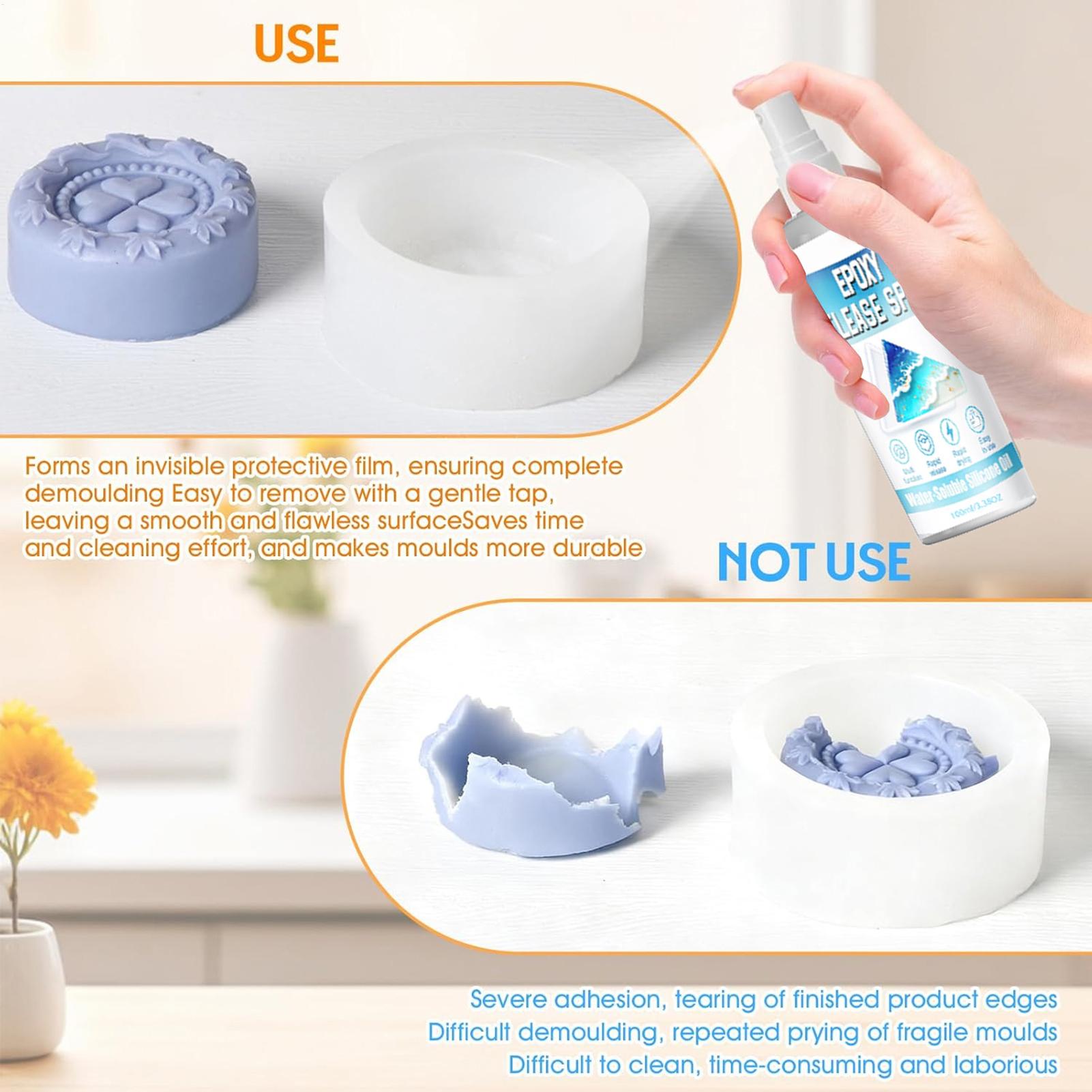 Spray de démoulage silicone, s - Soap Making Bar avis et prix