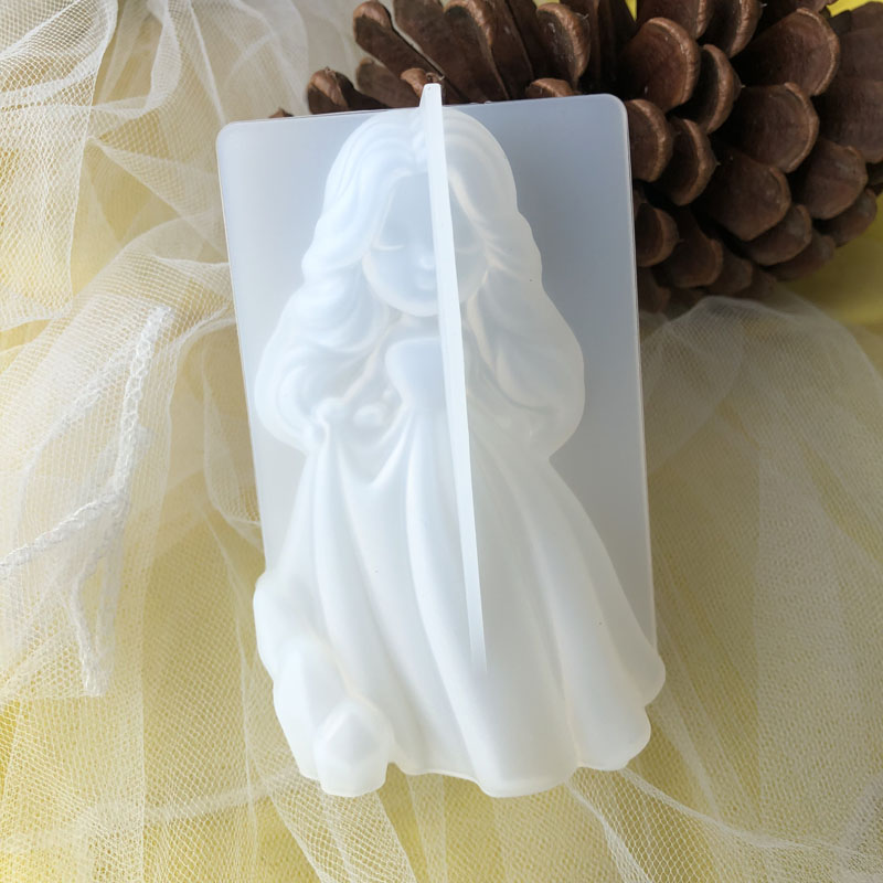 Moule à bougie princesse 3D en - Soap Making Bar avis et prix