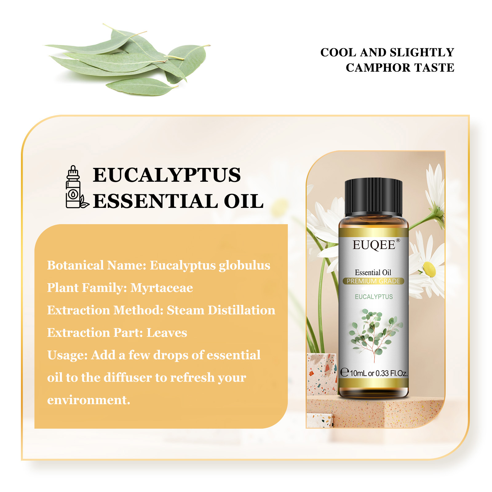 EUQEE 10ML huiles essentielles - Soap Making Ingredient avis et prix