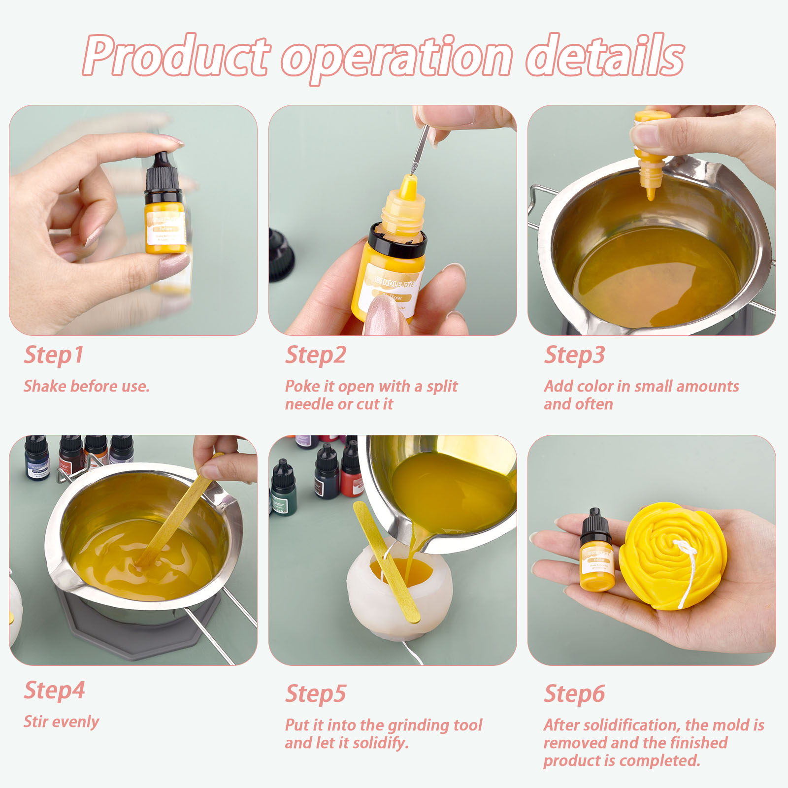 5 ml/bouteille bougie cire Pig - Soap Making Ingredient avis et prix