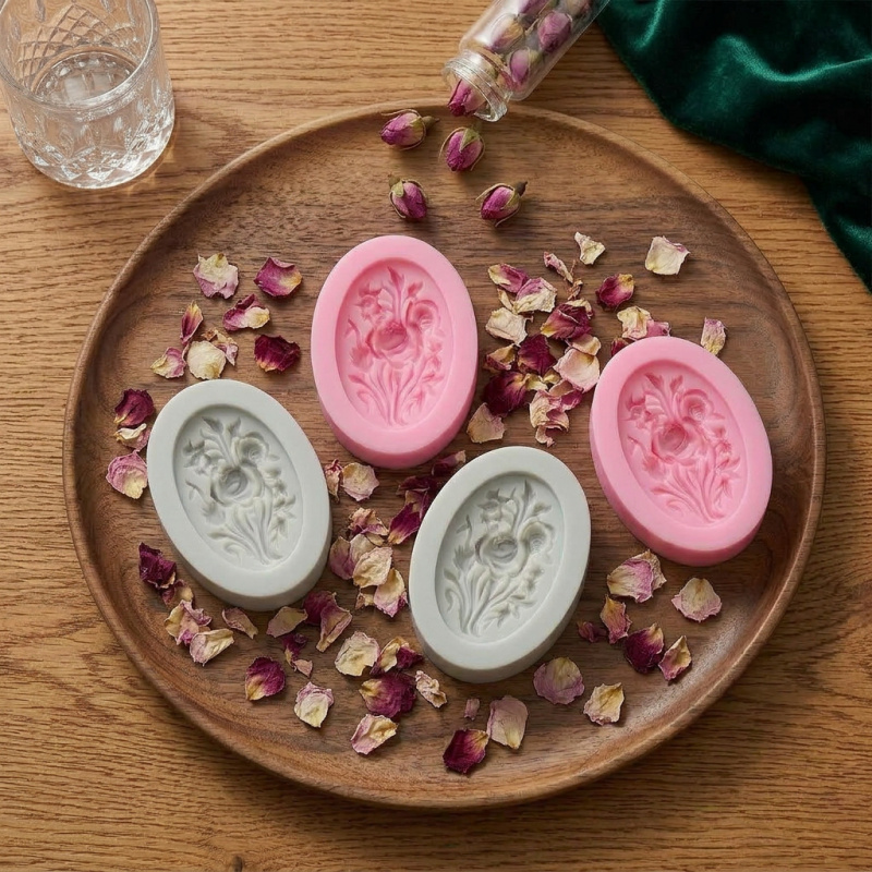 4 moules en silicone en forme  - Soap Making Bar avis et prix